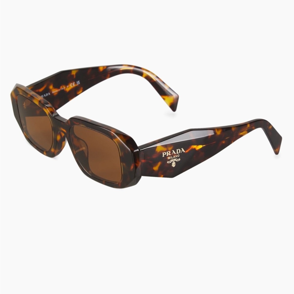 Prada 51MM SP17W Havanabrown Tortoise Sunglasses - Picture 5 of 5